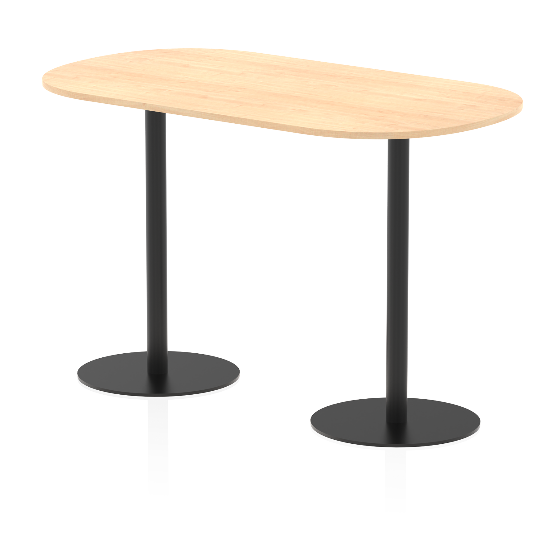 Italia Boardroom Table Black Leg