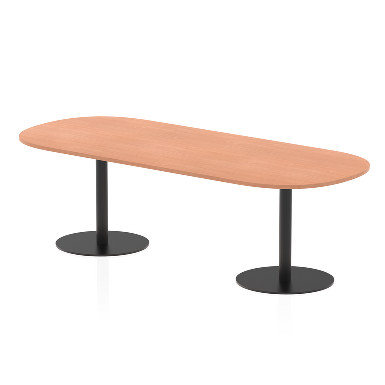 Italia Boardroom Table Black Leg