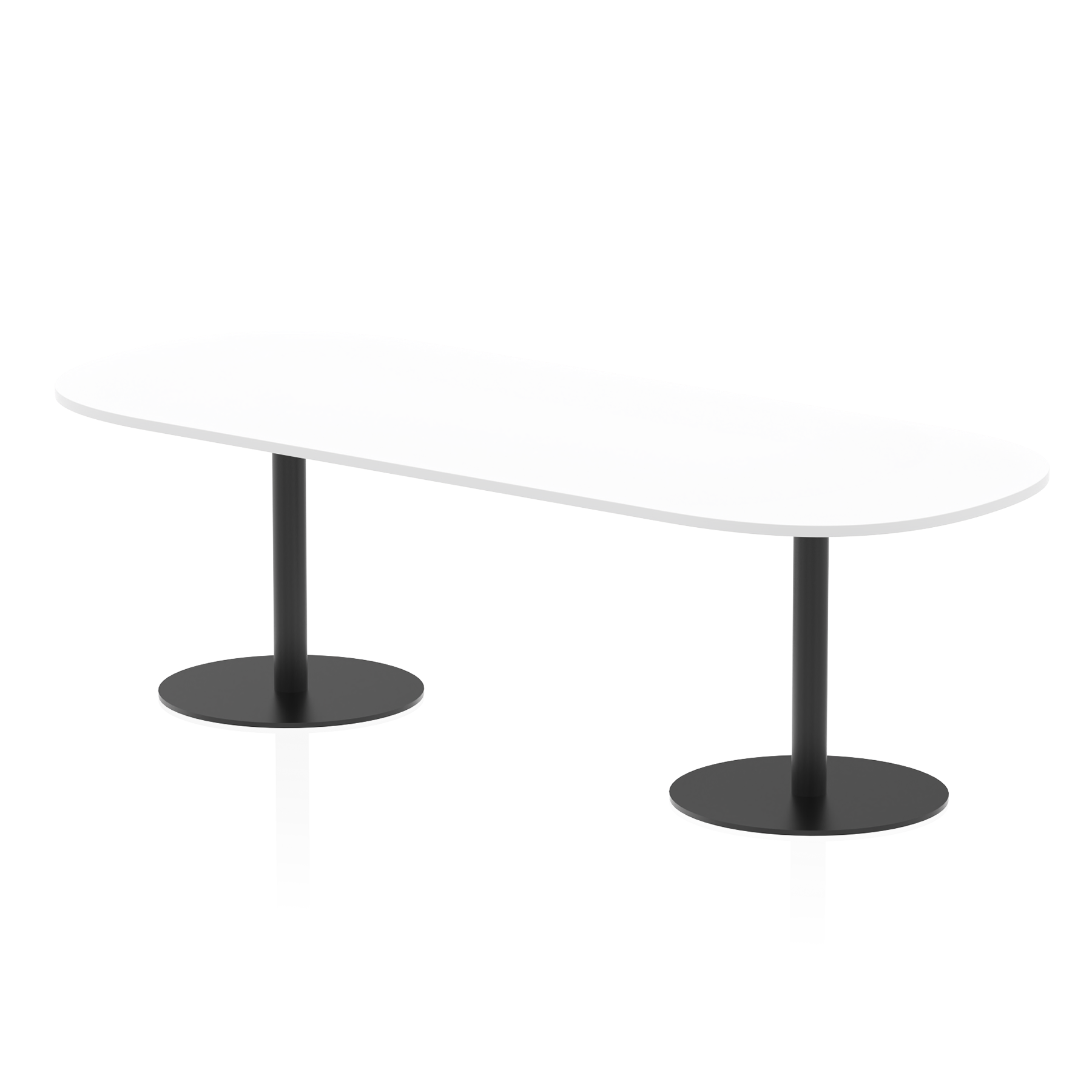 Italia Boardroom Table Black Leg