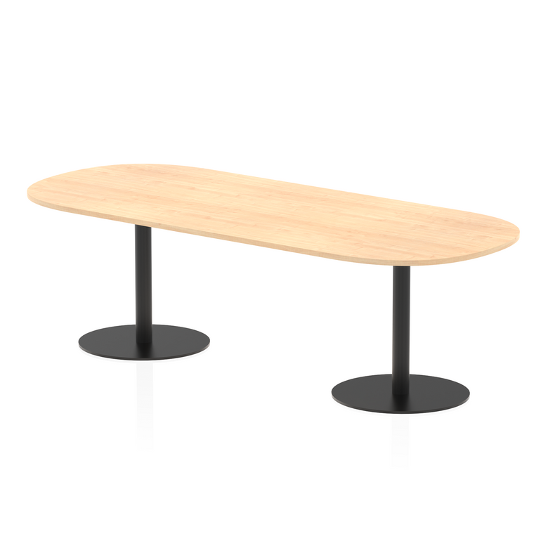 Italia Boardroom Table Black Leg