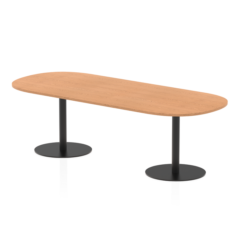 Italia Boardroom Table Black Leg