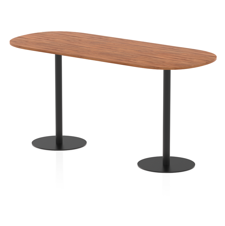 Italia Boardroom Table Black Leg