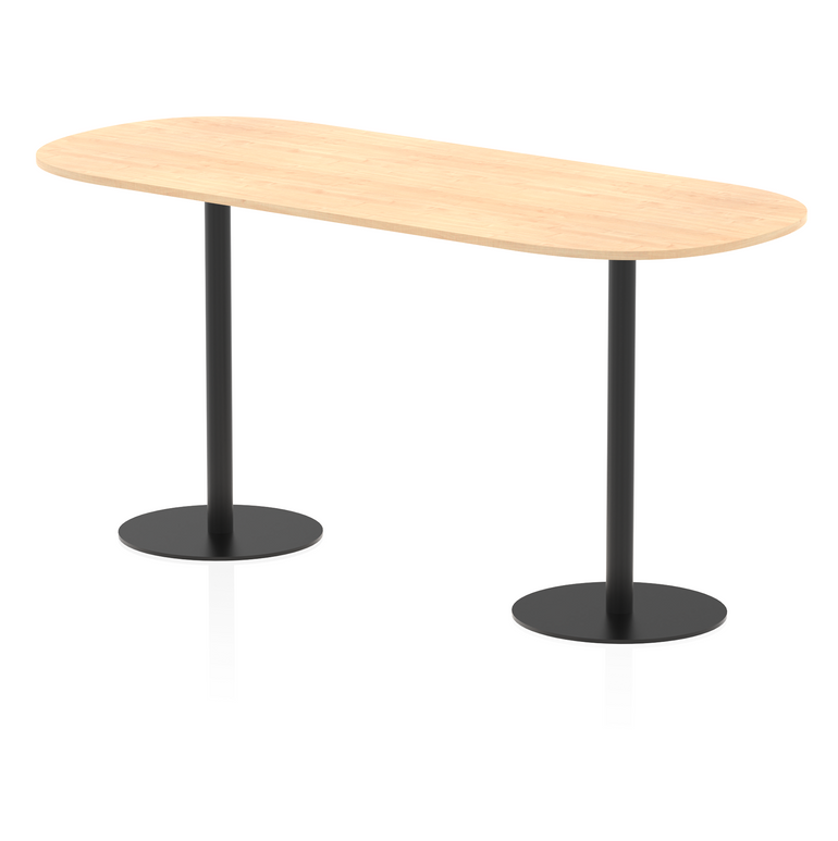 Italia Boardroom Table Black Leg