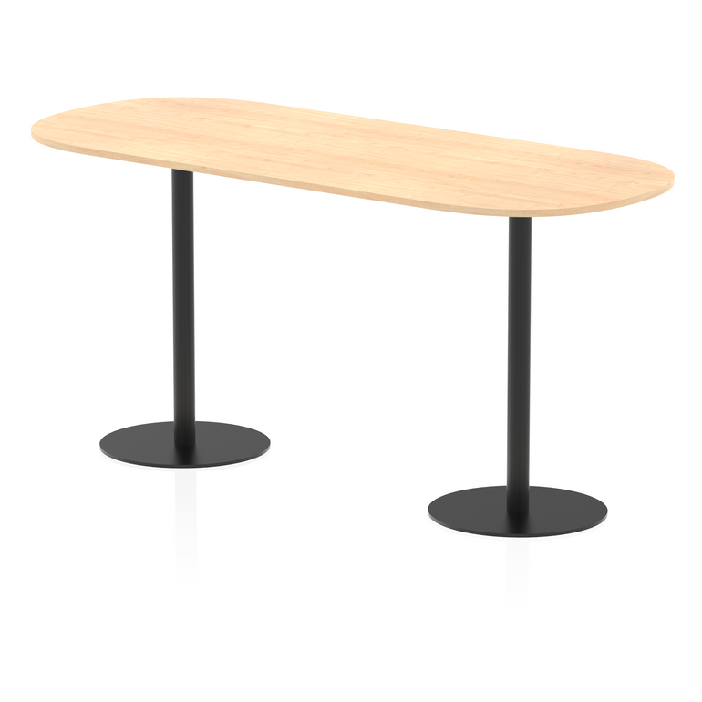 Italia Boardroom Table Black Leg