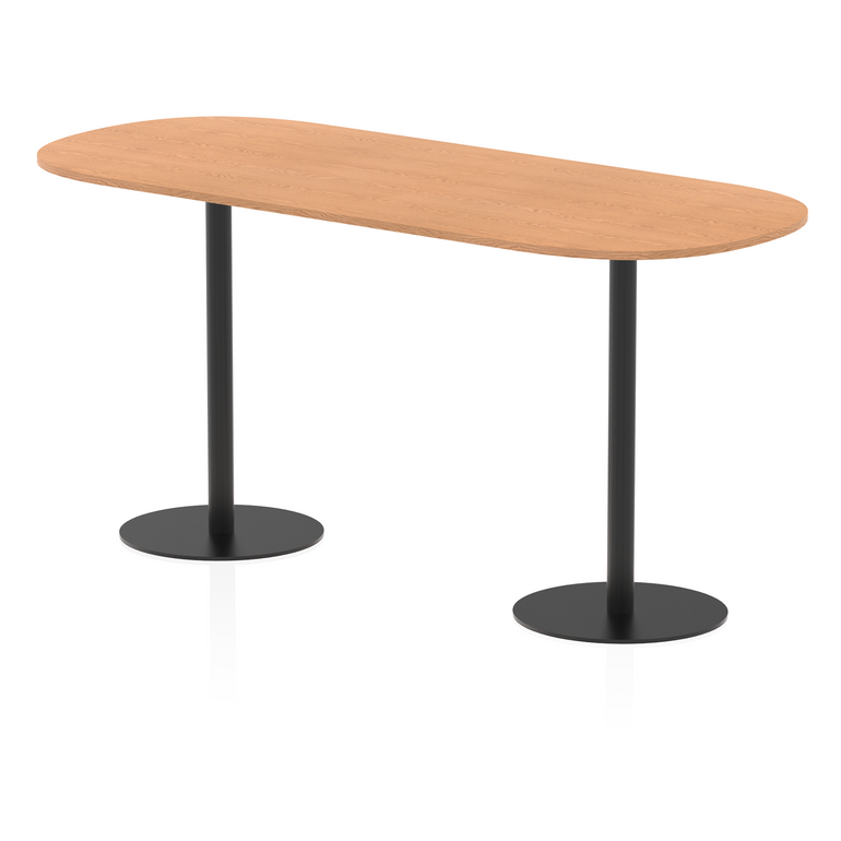 Italia Boardroom Table Black Leg