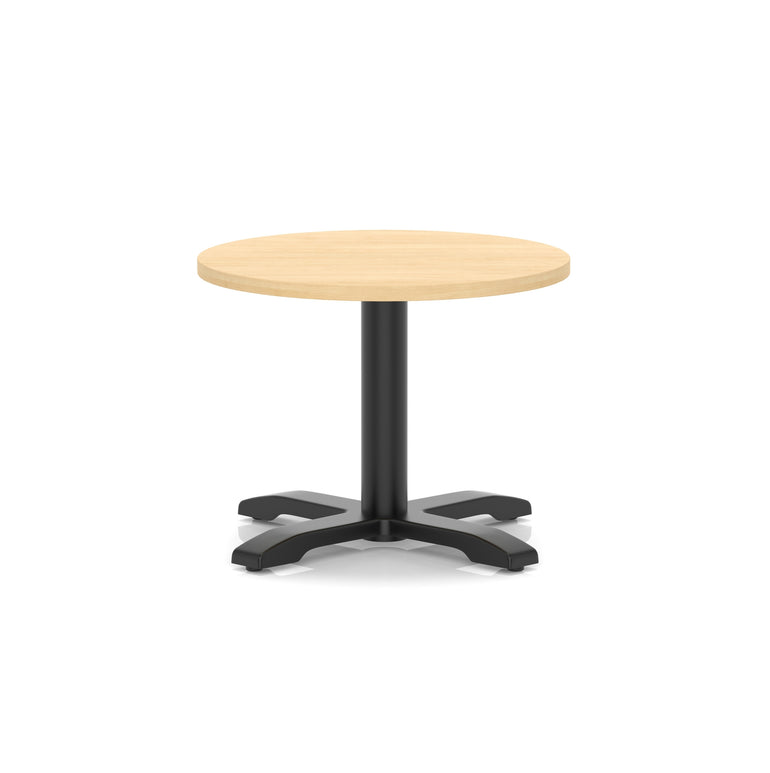 Italia Round Coffee Table With Cross Base