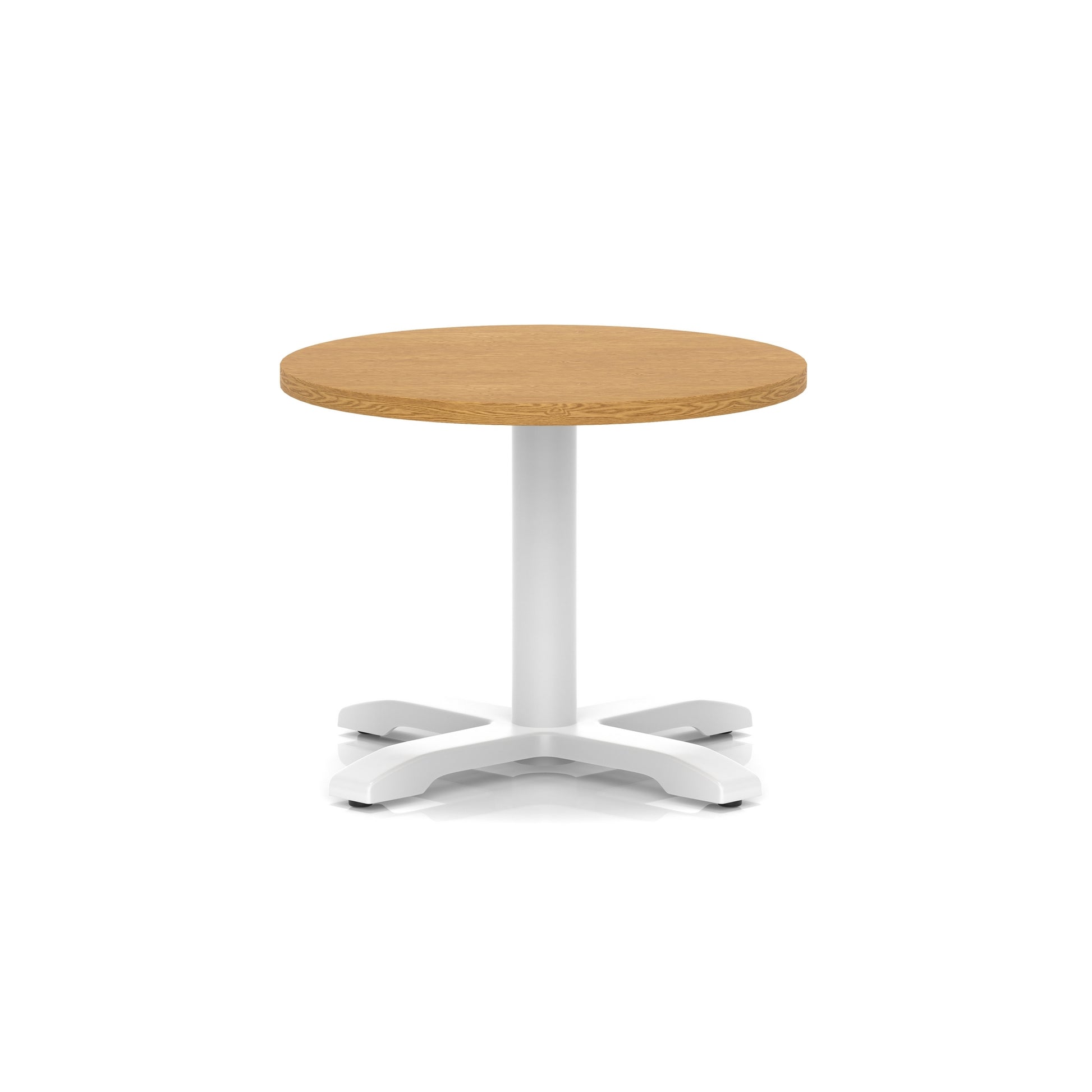Italia Round Coffee Table With Cross Base