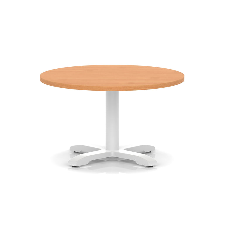 Italia Round Coffee Table With Cross Base
