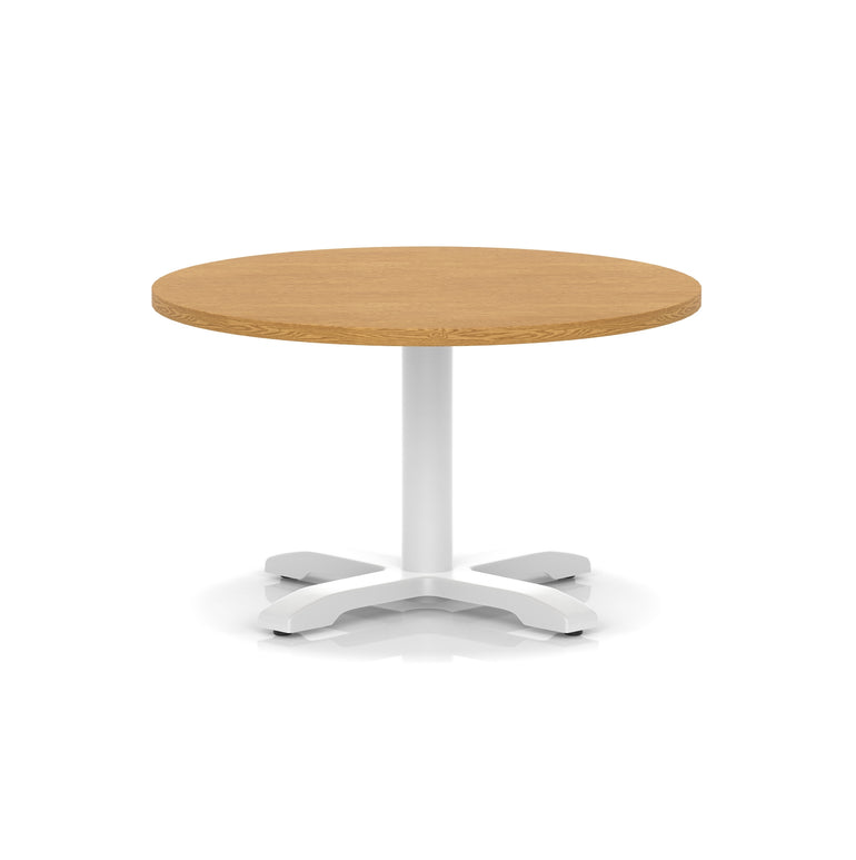 Italia Round Coffee Table With Cross Base