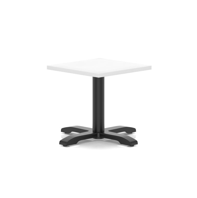 Italia Square Coffee Table With Cross Base