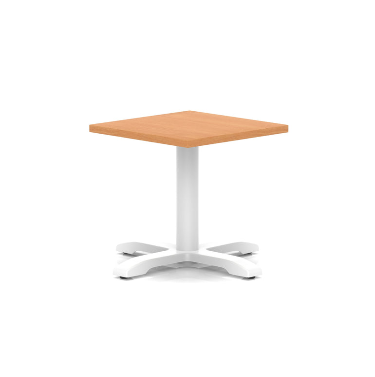 Italia Square Coffee Table With Cross Base