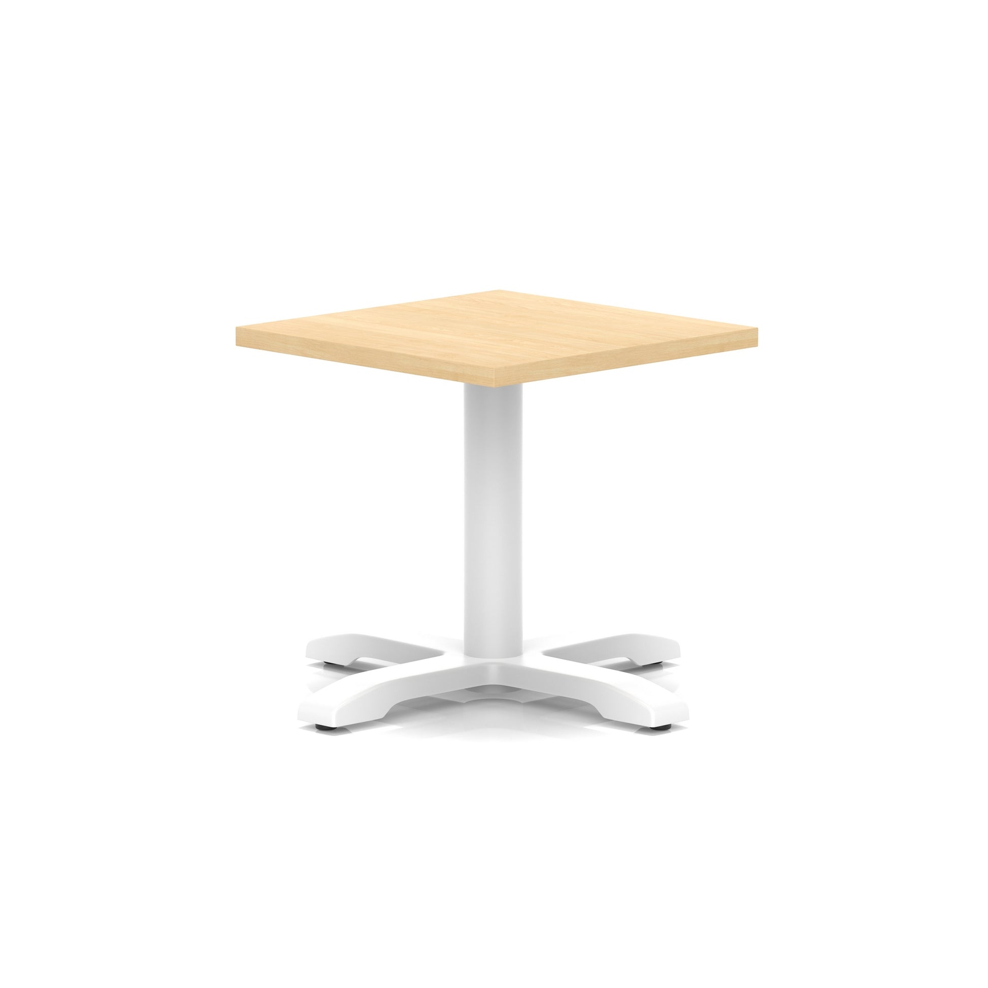 Italia Square Coffee Table With Cross Base