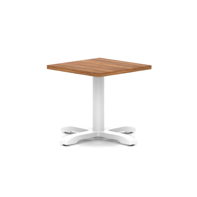 Italia Square Coffee Table With Cross Base