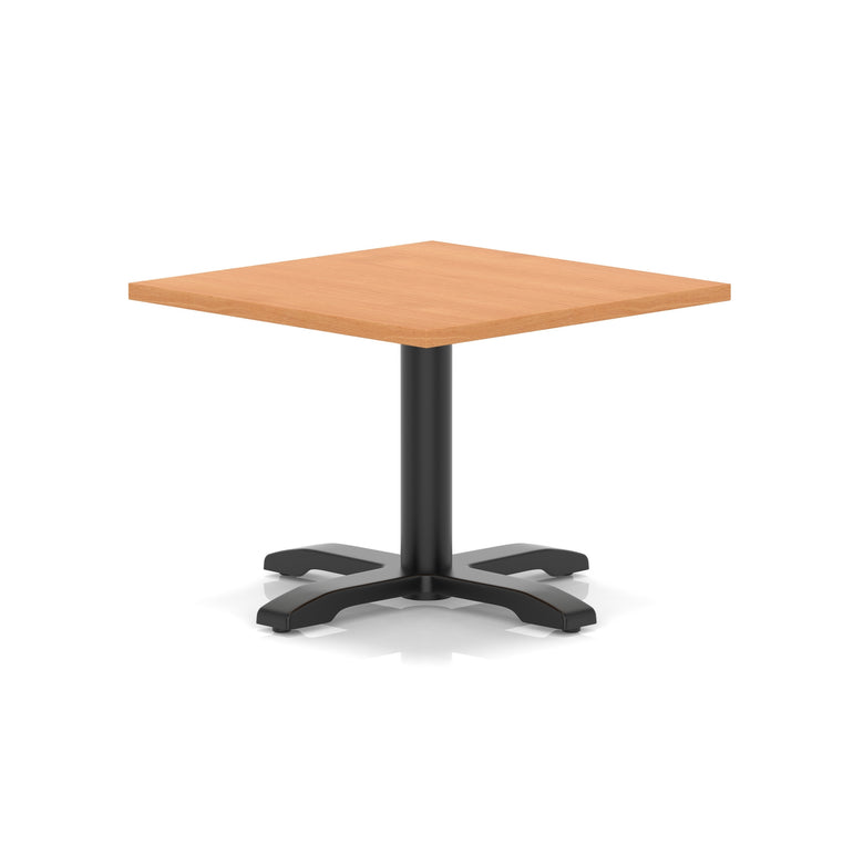 Italia Square Coffee Table With Cross Base