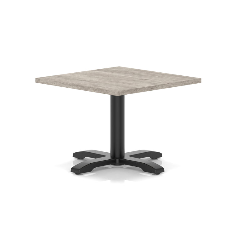 Italia Square Coffee Table With Cross Base