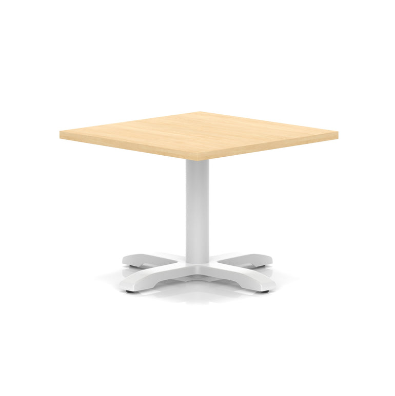 Italia Square Coffee Table With Cross Base