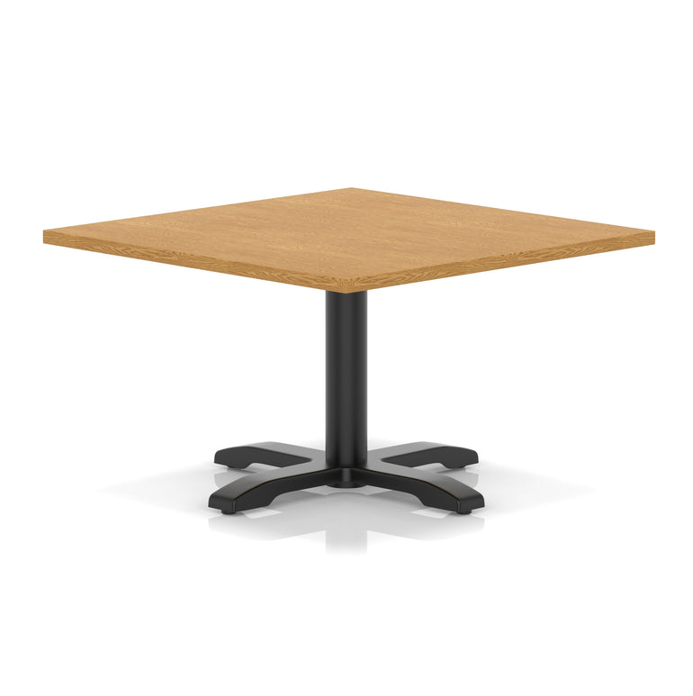 Italia Square Coffee Table With Cross Base