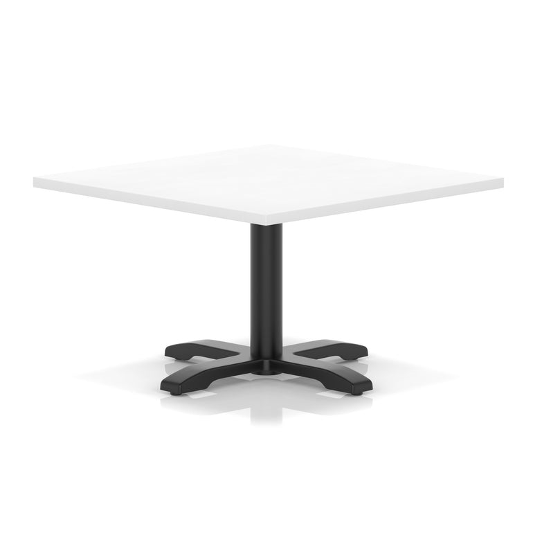 Italia Square Coffee Table With Cross Base