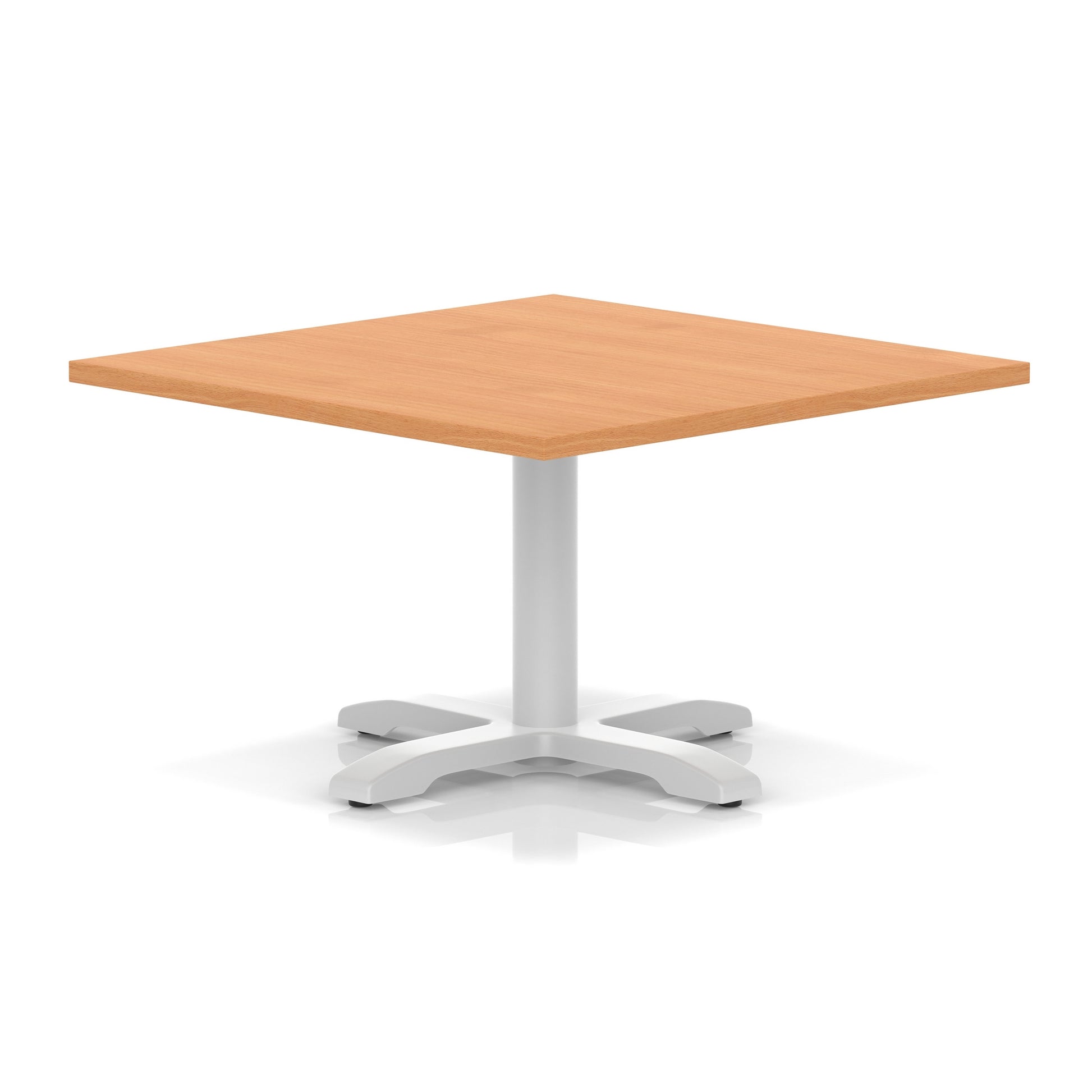 Italia Square Coffee Table With Cross Base