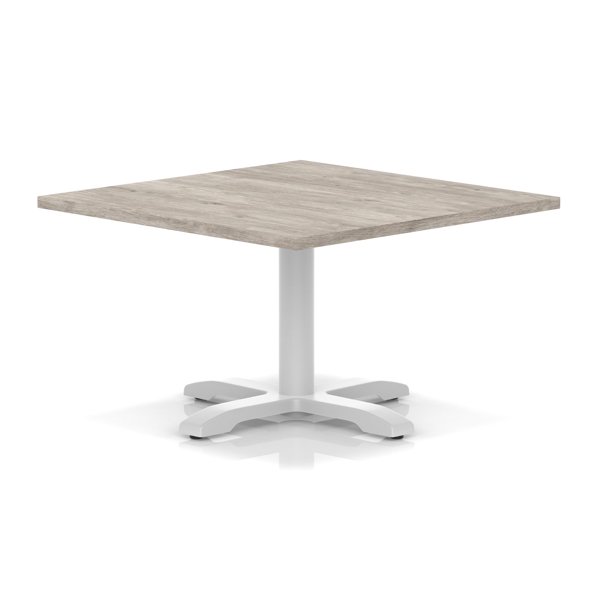 Italia Square Coffee Table With Cross Base