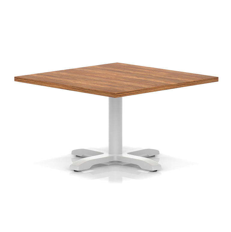 Italia Square Coffee Table With Cross Base