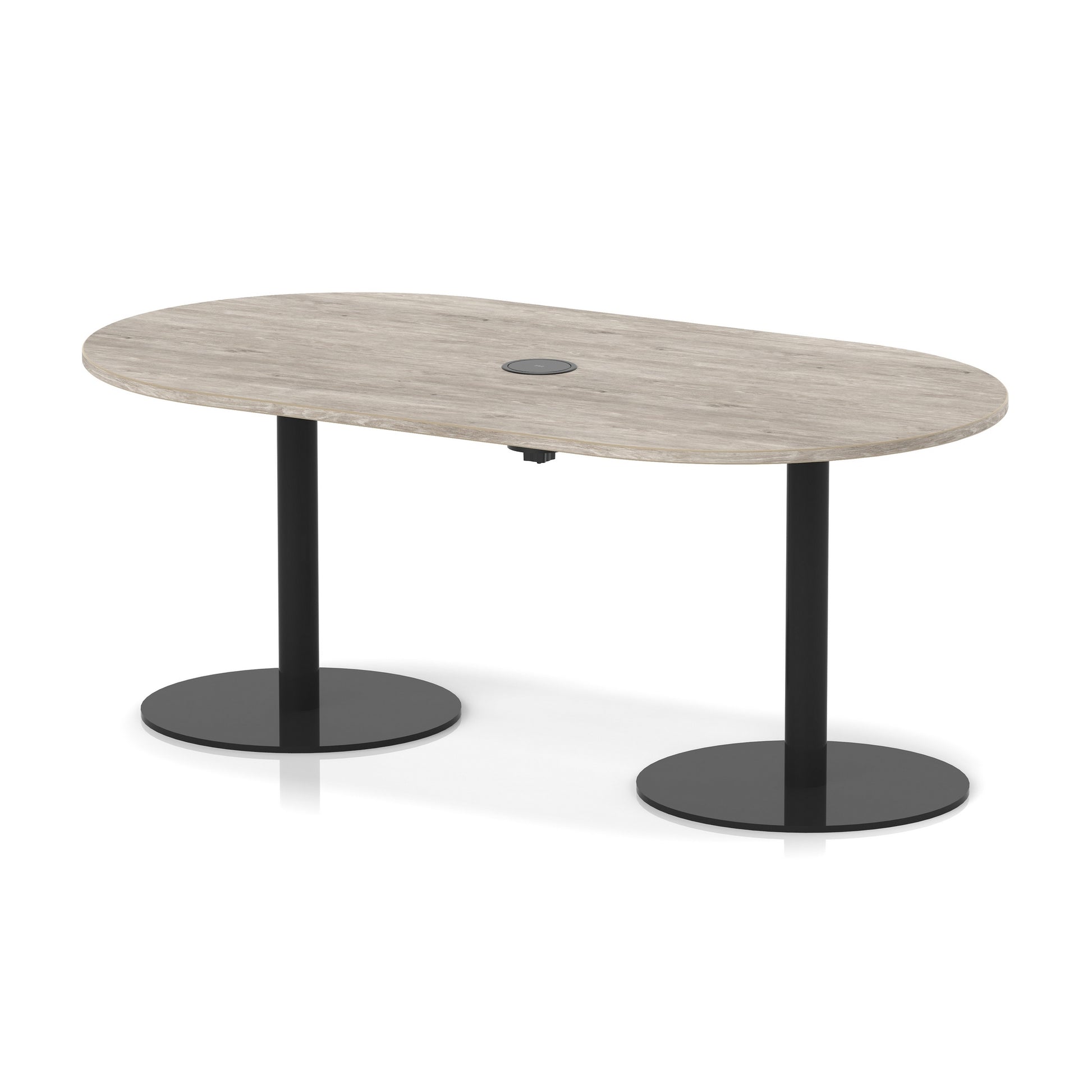 Italia Volta Poseur Boardroom Table With Pop-up Power Module