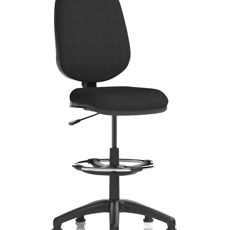 Eclipse Plus I Medium Back Task Operator Office Chair with Hi Rise Draughtsman Kit