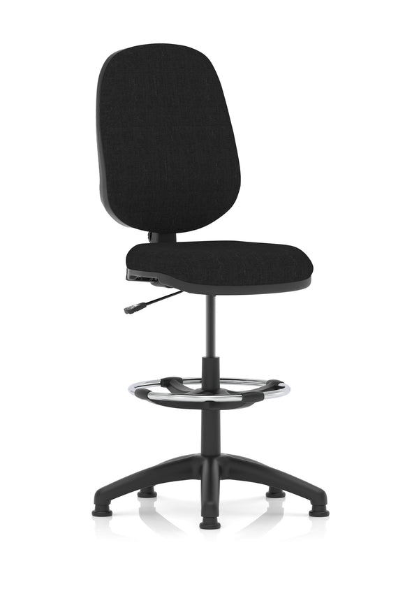 Eclipse Plus I Medium Back Task Operator Office Chair with Hi Rise Draughtsman Kit