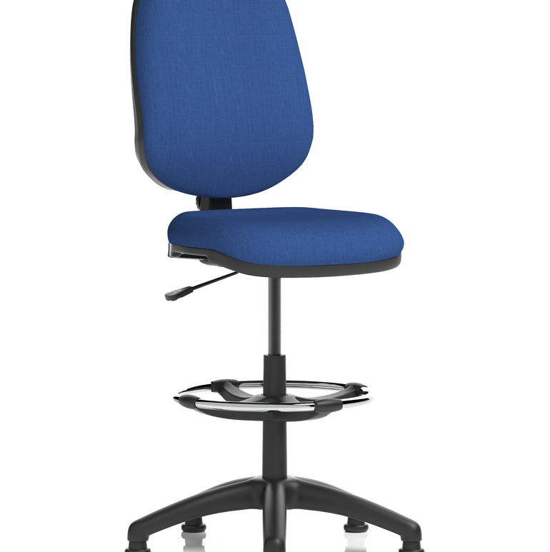 Eclipse Plus I Medium Back Task Operator Office Chair with Hi Rise Draughtsman Kit