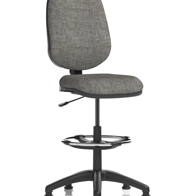Eclipse Plus I Medium Back Task Operator Office Chair with Hi Rise Draughtsman Kit