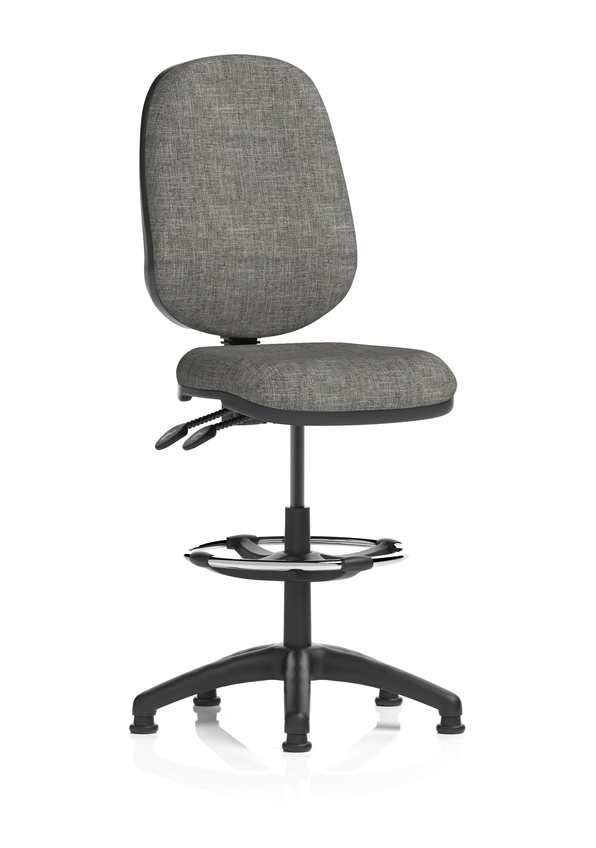 Eclipse Plus II Task Operator Office Chair with Hi Rise Draughtsman Ki ...