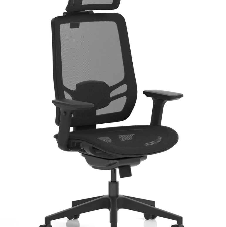 Ergo Twist High Mesh Back Ergonomic Task Operator Office Chair with Arms