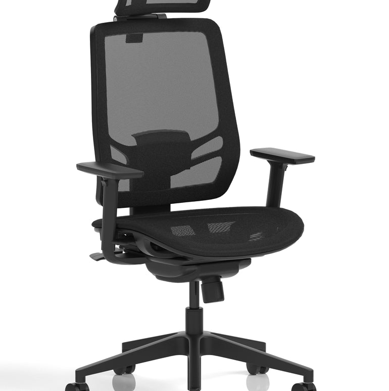 Ergo Twist High Mesh Back Ergonomic Task Operator Office Chair with Arms