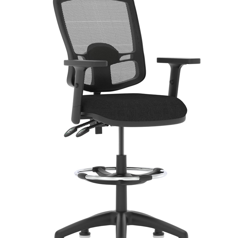 Eclipse Plus II Deluxe Mesh Back Task Operator Office Chair