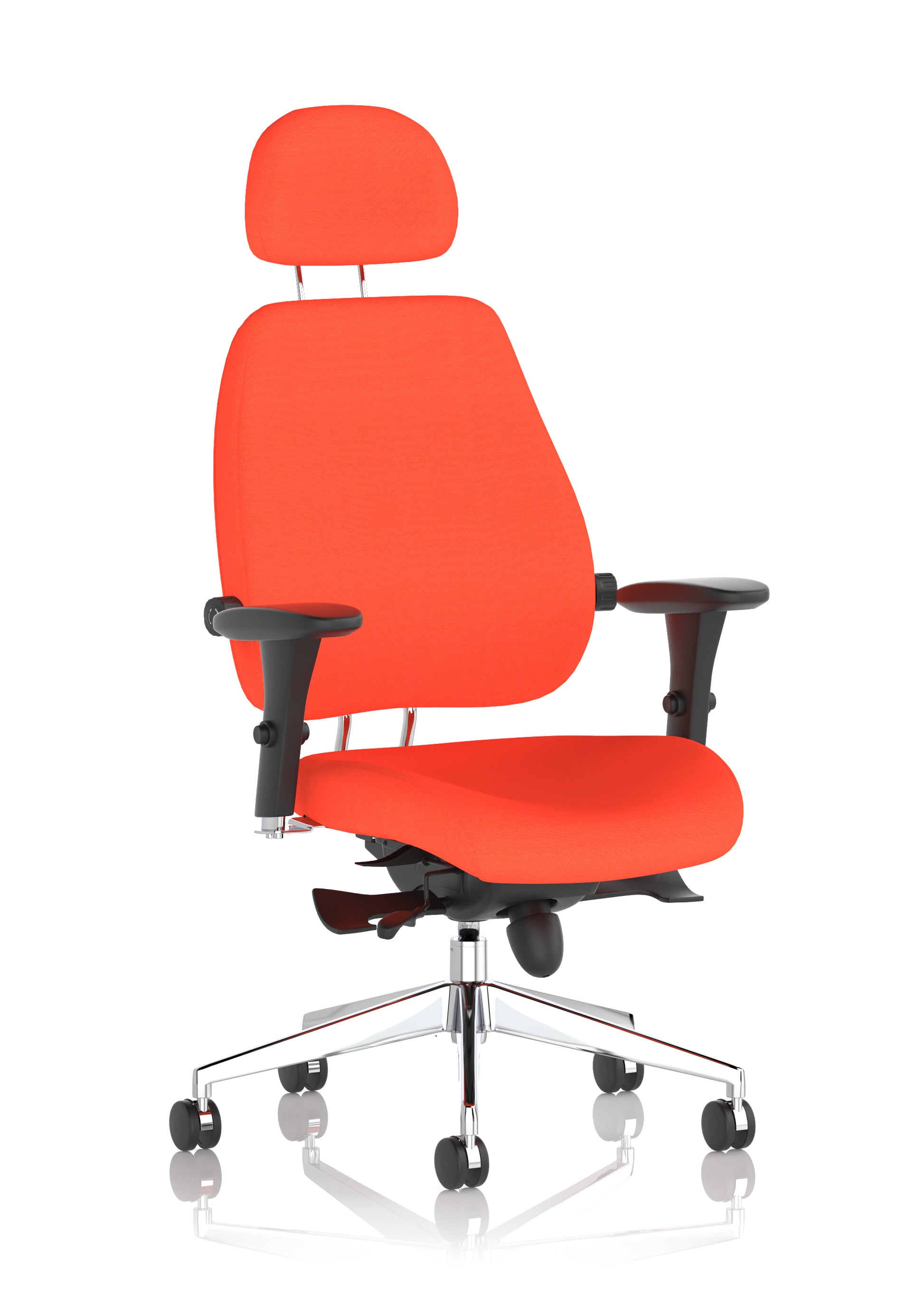 Chiro Plus Ultimate High Back Ergonomic Posture Chair with Arms and Headrest