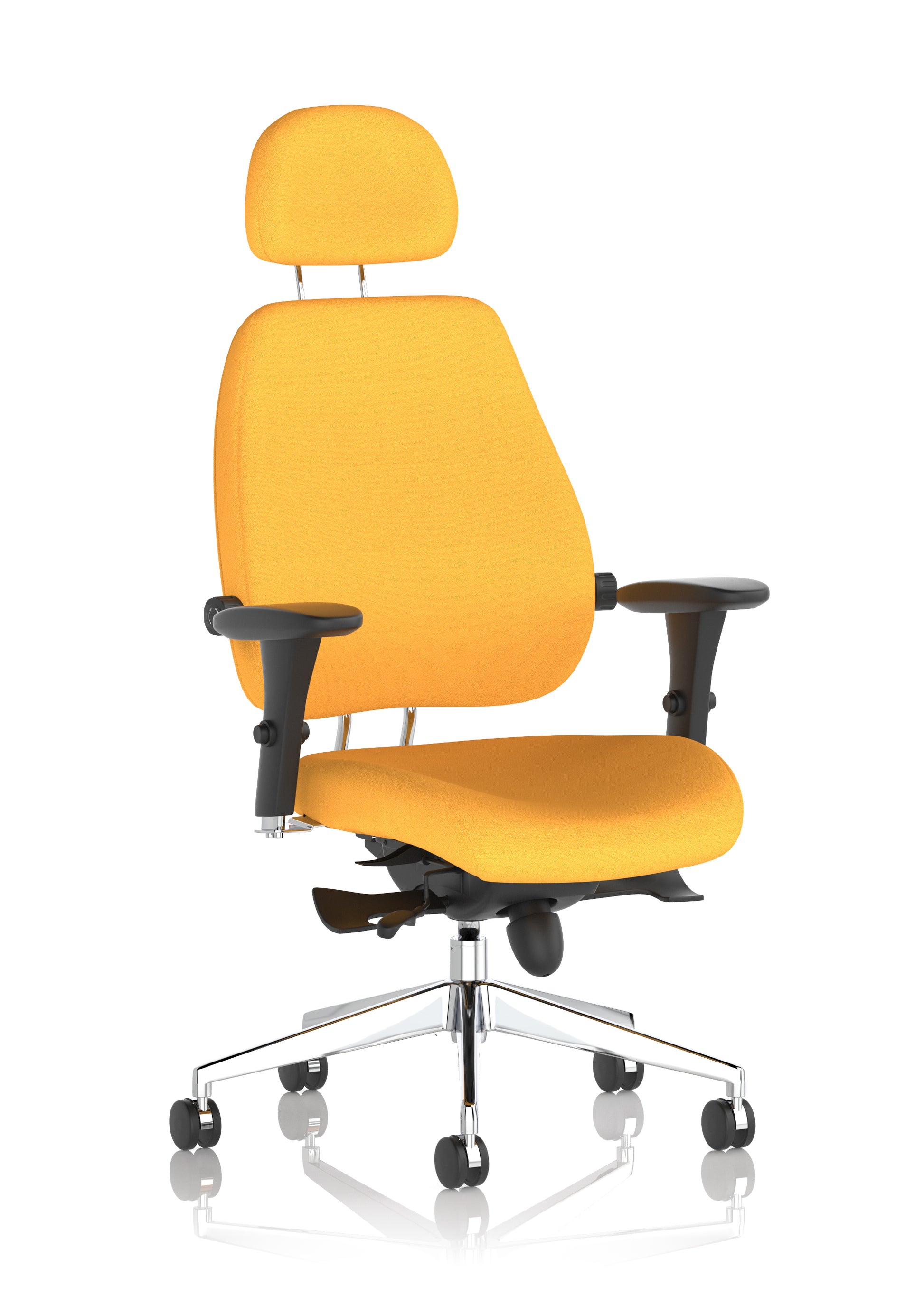 Chiro Plus Ultimate High Back Ergonomic Posture Chair with Arms and Headrest