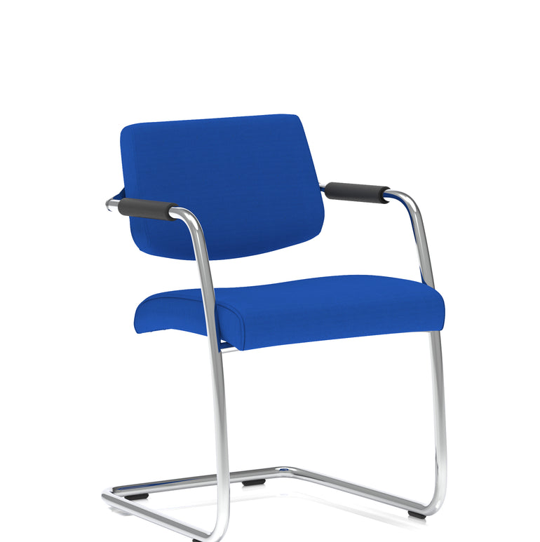 Havanna Medium Back Cantilever Visitor Chair with Arms