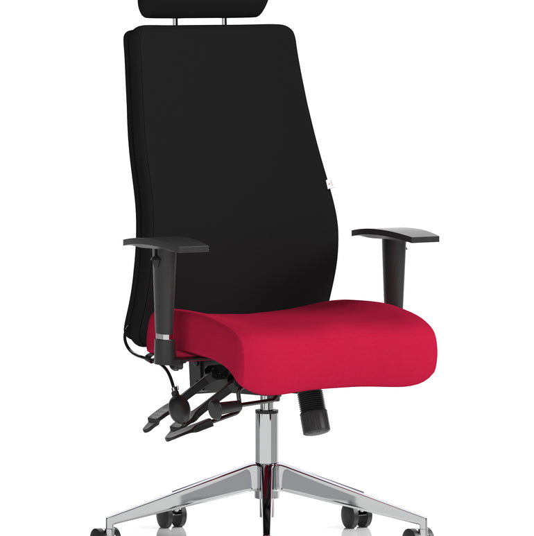 Onyx High Back Ergonomic Posture Chair with Height Adjustable Arms