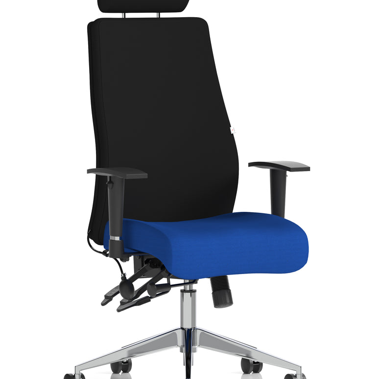 Onyx High Back Ergonomic Posture Chair with Height Adjustable Arms