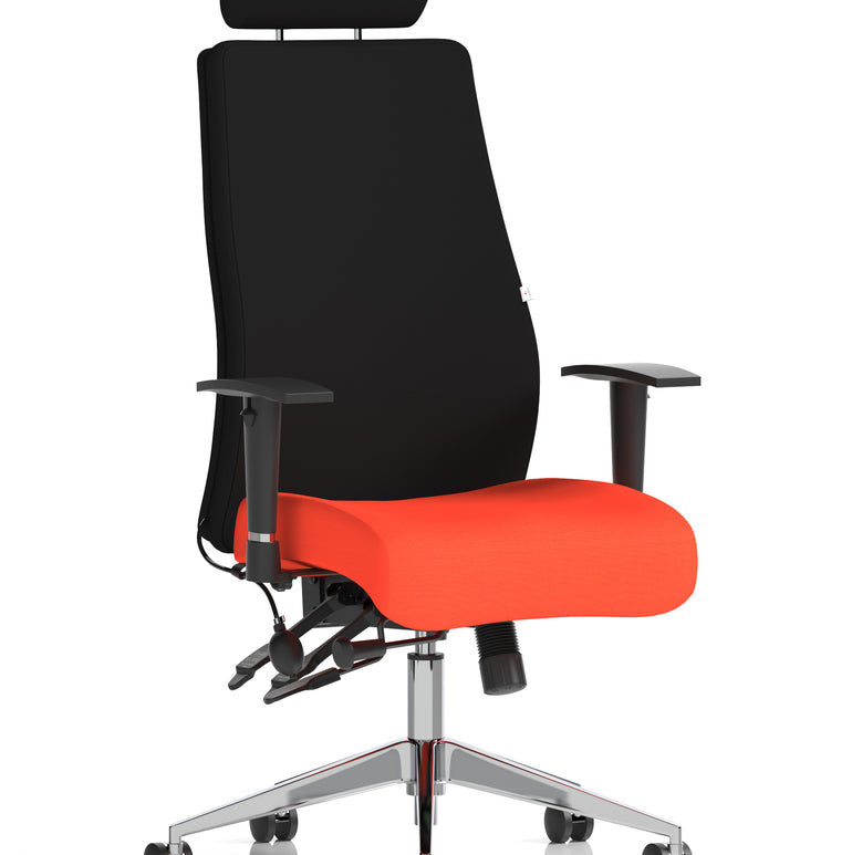 Onyx High Back Ergonomic Posture Chair with Height Adjustable Arms