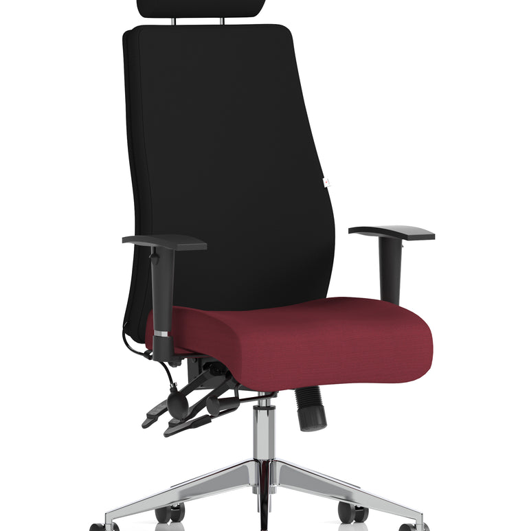 Onyx High Back Ergonomic Posture Chair with Height Adjustable Arms