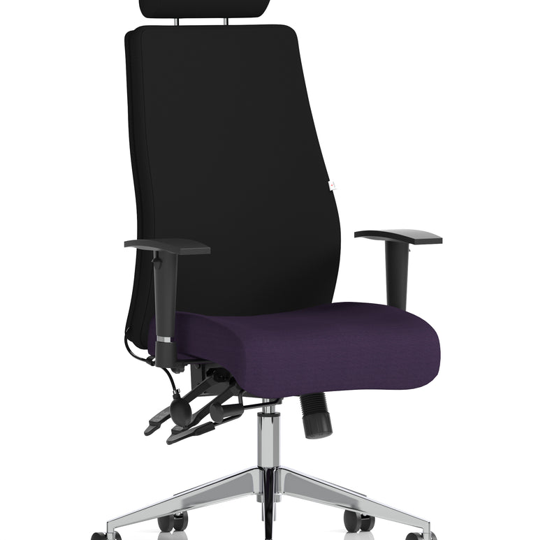 Onyx High Back Ergonomic Posture Chair with Height Adjustable Arms