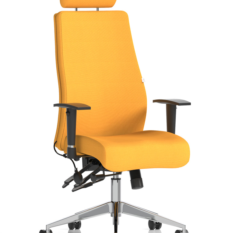 Onyx High Back Ergonomic Posture Chair with Height Adjustable Arms