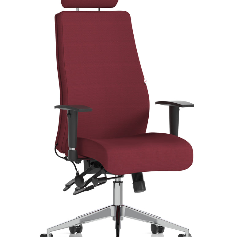 Onyx High Back Ergonomic Posture Chair with Height Adjustable Arms