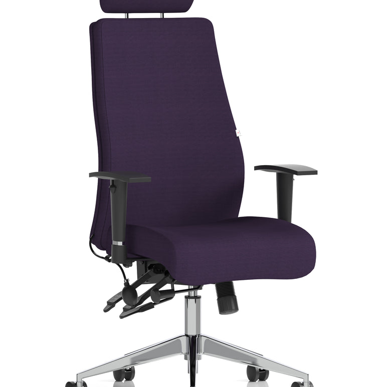 Onyx High Back Ergonomic Posture Chair with Height Adjustable Arms