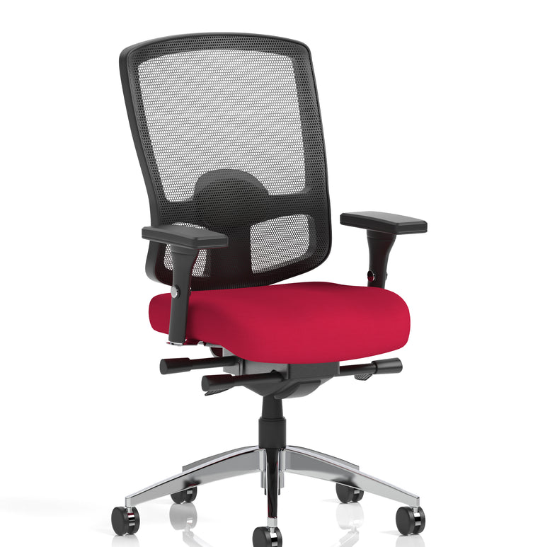Regent High Mesh Back Ergonomic Task Operator Office Chair with Arms