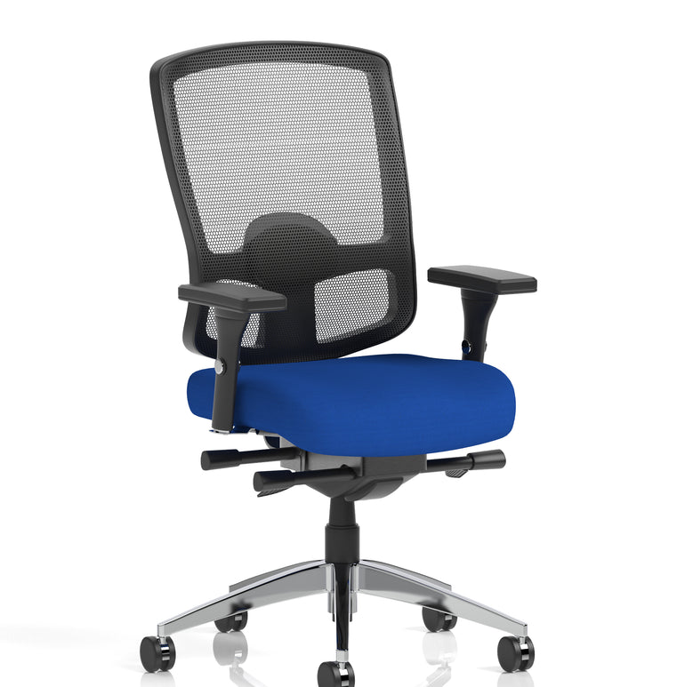 Regent High Mesh Back Ergonomic Task Operator Office Chair with Arms