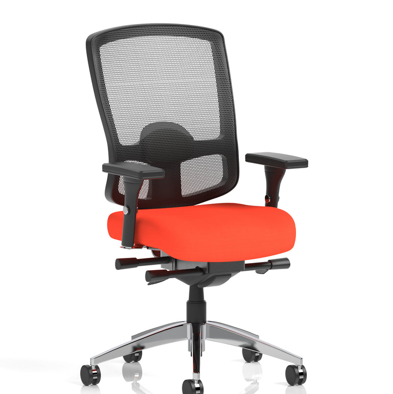 Regent High Mesh Back Ergonomic Task Operator Office Chair with Arms