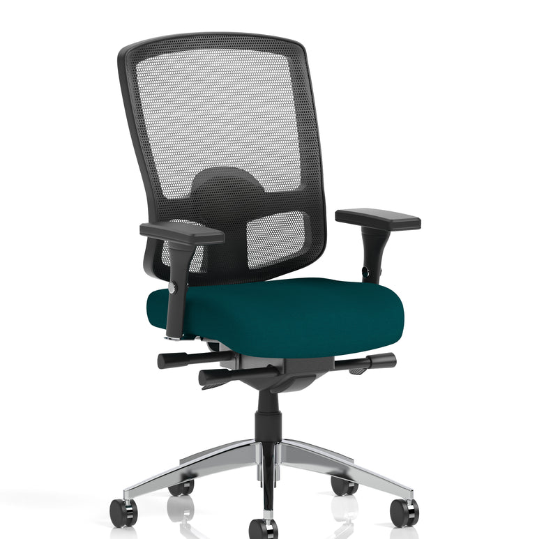 Regent High Mesh Back Ergonomic Task Operator Office Chair with Arms