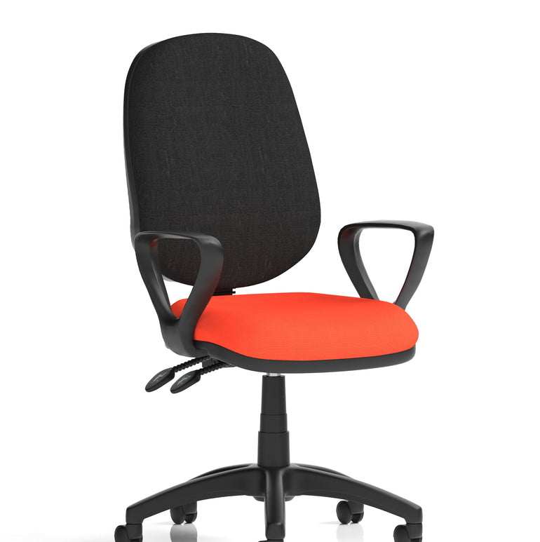Eclipse Plus II Medium Back Task Operator Office Chair